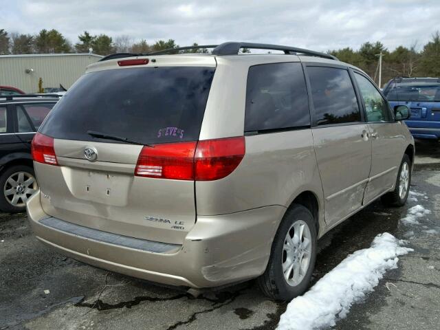 5TDBA23C25S050832 - 2005 TOYOTA SIENNA LE TAN photo 4