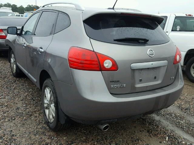 JN8AS5MT4CW613633 - 2012 NISSAN ROGUE S SILVER photo 3