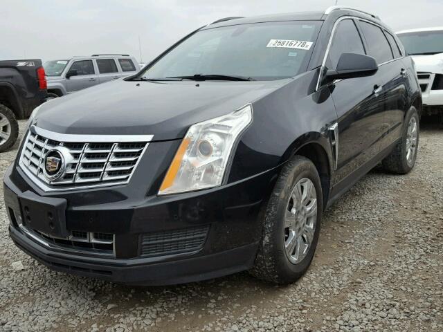 3GYFNEE37ES625985 - 2014 CADILLAC SRX LUXURY BLACK photo 2