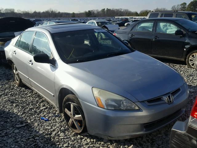 1HGCM56624A105120 - 2004 HONDA ACCORD EX SILVER photo 1