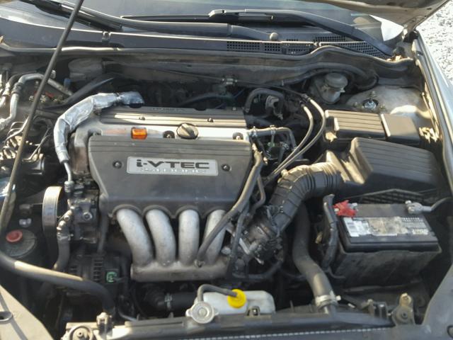 1HGCM56624A105120 - 2004 HONDA ACCORD EX SILVER photo 7