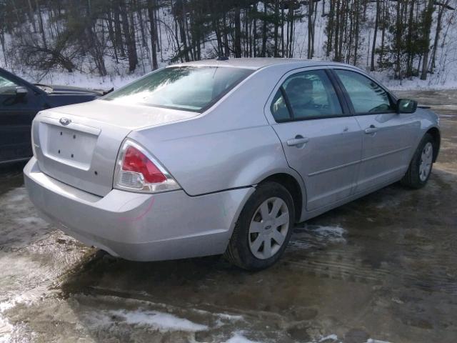 3FAHP06Z49R169249 - 2009 FORD FUSION S SILVER photo 4