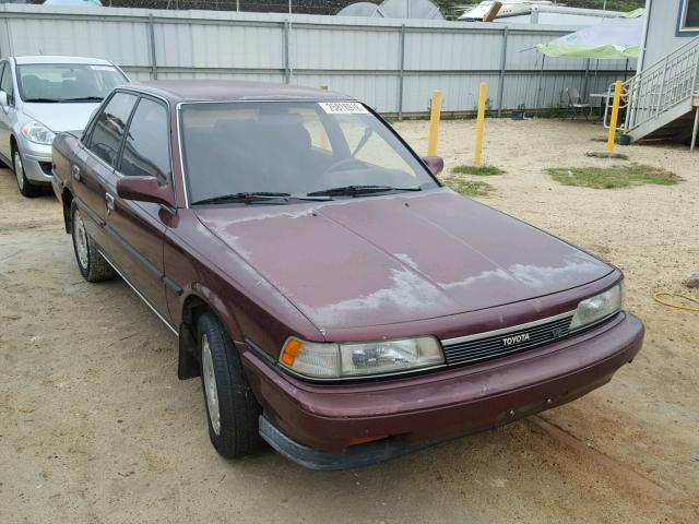 JT2VV22E9K0089798 - 1989 TOYOTA CAMRY LE RED photo 1