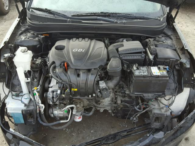 5NPEB4AC6EH890000 - 2014 HYUNDAI SONATA GLS BLACK photo 7