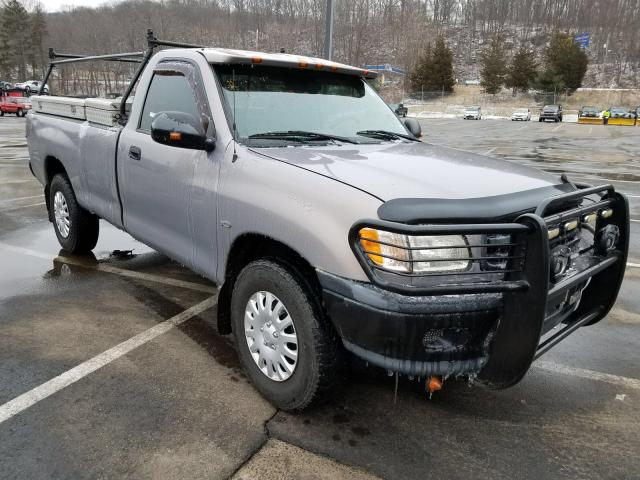 5TBJN3218YS108171 - 2000 TOYOTA TUNDRA GRAY photo 1