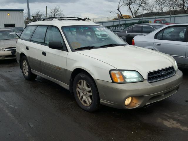 4S3BH675437600697 - 2003 SUBARU LEGACY OUT WHITE photo 1