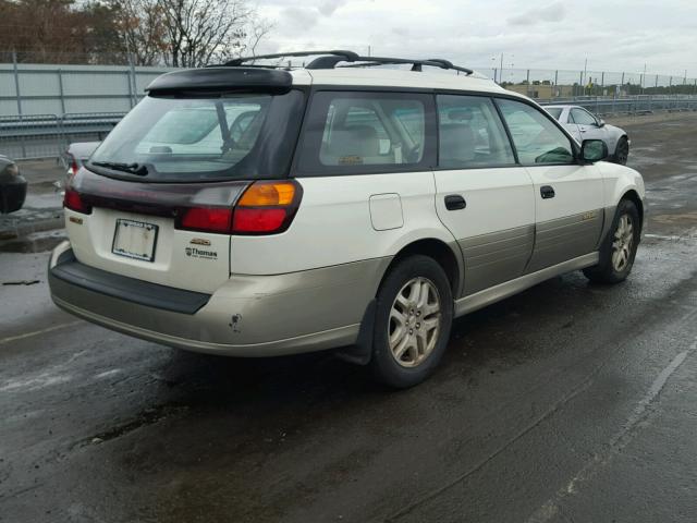 4S3BH675437600697 - 2003 SUBARU LEGACY OUT WHITE photo 4