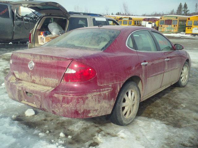 2G4WD582261145230 - 2006 BUICK LACROSSE C MAROON photo 4