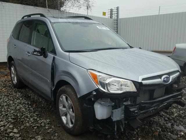 JF2SJARC4GH541848 - 2016 SUBARU FORESTER 2 SILVER photo 1