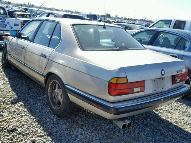 WBAGB4312MDB67978 - 1991 BMW 735 I AUTO GOLD photo 3