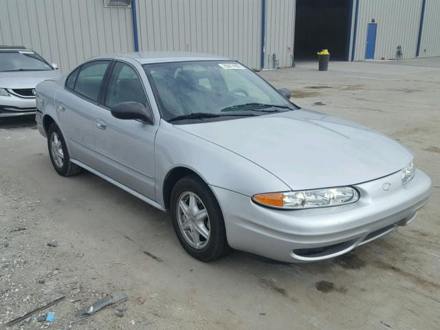 1G3NL52F74C214838 - 2004 OLDSMOBILE ALERO GL SILVER photo 1