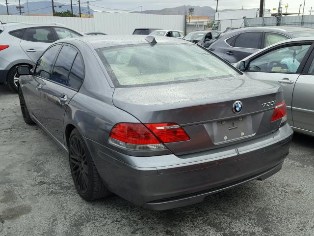 WBAHL83597DT07506 - 2007 BMW ALPINA B7 GRAY photo 3