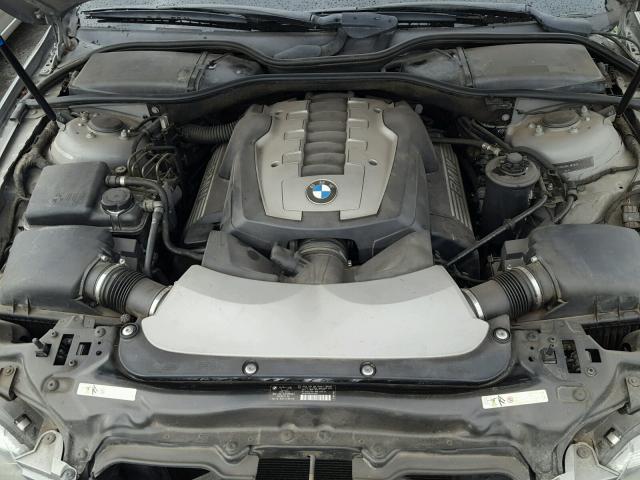 WBAHL83597DT07506 - 2007 BMW ALPINA B7 GRAY photo 7