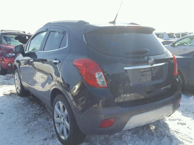 KL4CJHSB2EB635881 - 2014 BUICK ENCORE PRE BLACK photo 3