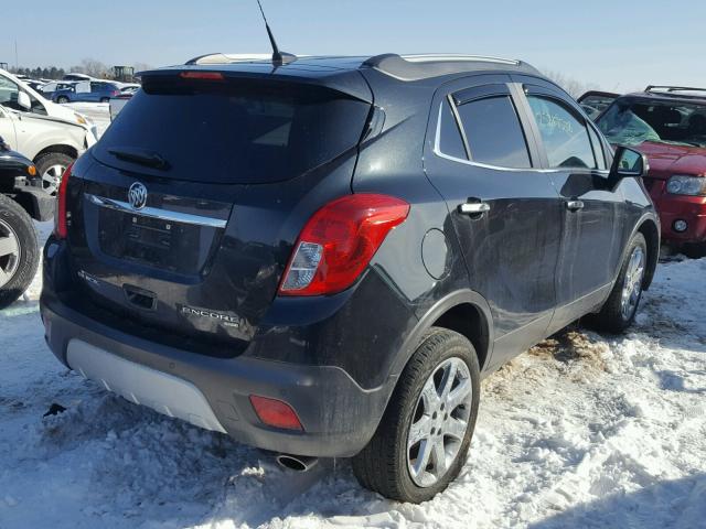 KL4CJHSB2EB635881 - 2014 BUICK ENCORE PRE BLACK photo 4