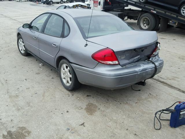 1FAFP56U97A174673 - 2007 FORD TAURUS SEL SILVER photo 3