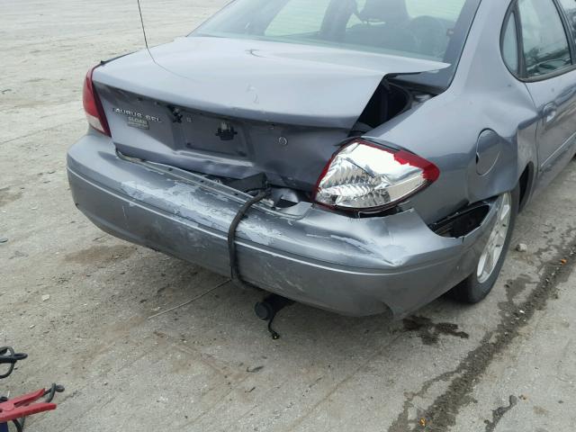 1FAFP56U97A174673 - 2007 FORD TAURUS SEL SILVER photo 9