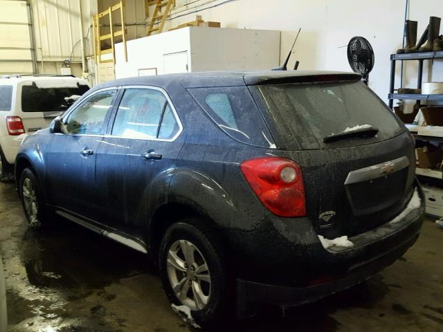 2CNFLCECXB6379939 - 2011 CHEVROLET EQUINOX LS BLACK photo 3