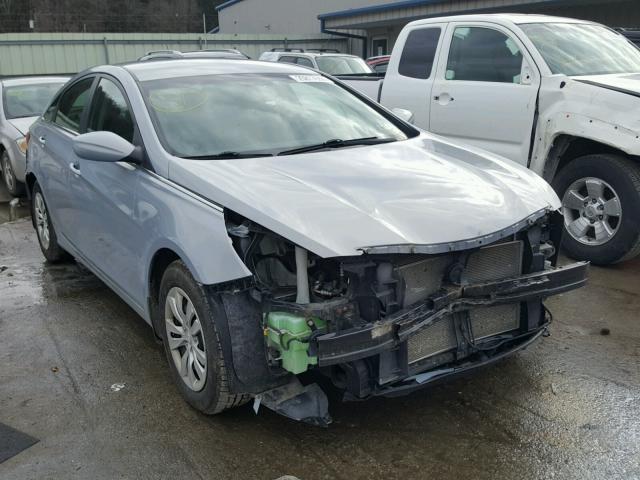 5NPEB4AC5BH302518 - 2011 HYUNDAI SONATA GLS BLUE photo 1