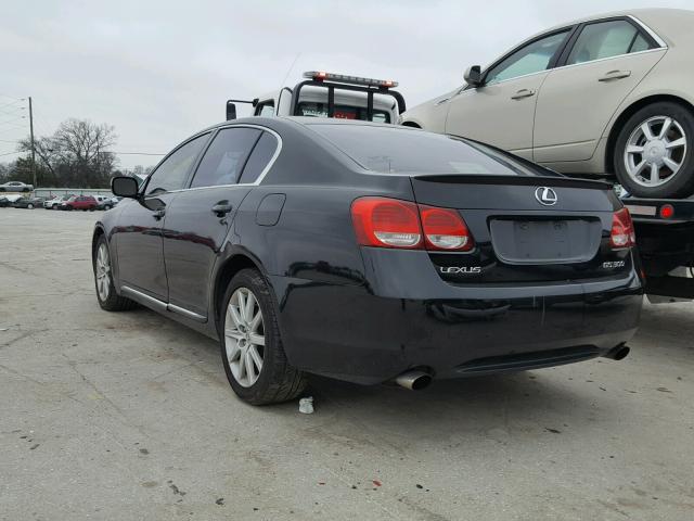 JTHBH96S465019904 - 2006 LEXUS GS GENERAT BLACK photo 3