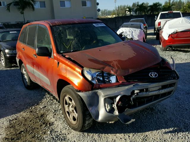 JTEGH20VX26003613 - 2002 TOYOTA RAV4 MAROON photo 1