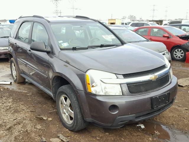 2CNDL13F676054205 - 2007 CHEVROLET EQUINOX LS GRAY photo 1