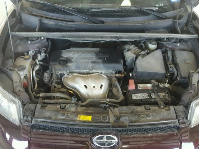 JTLZE4FE6DJ042681 - 2013 TOYOTA SCION XB 勃艮第红 照片 7