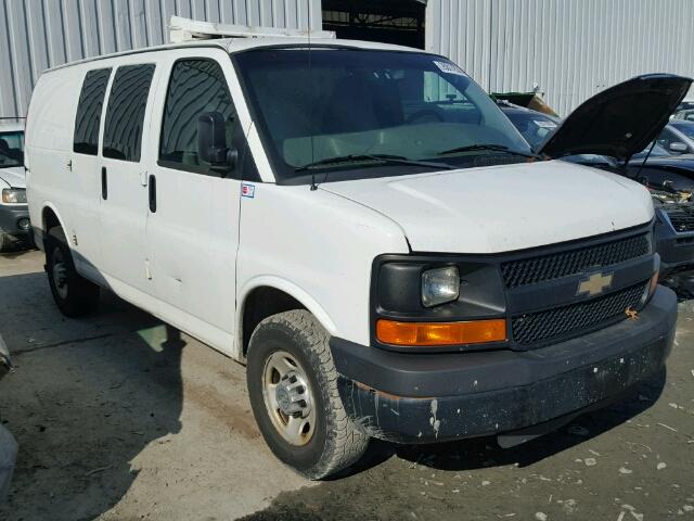 1GC2GTBG1A1170802 - 2010 CHEVROLET EXPRESS G3 WHITE photo 1