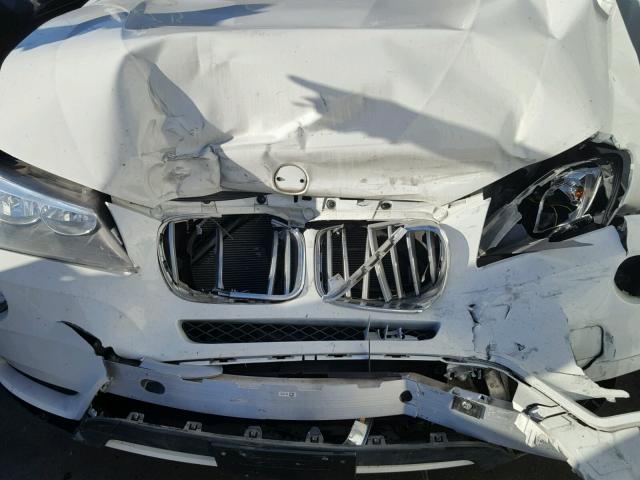 5UXWX9C55E0D20845 - 2014 BMW X3 XDRIVE2 თეთრი ფოტო 7