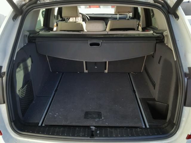 5UXWX9C55E0D20845 - 2014 BMW X3 XDRIVE2 თეთრი ფოტო 9