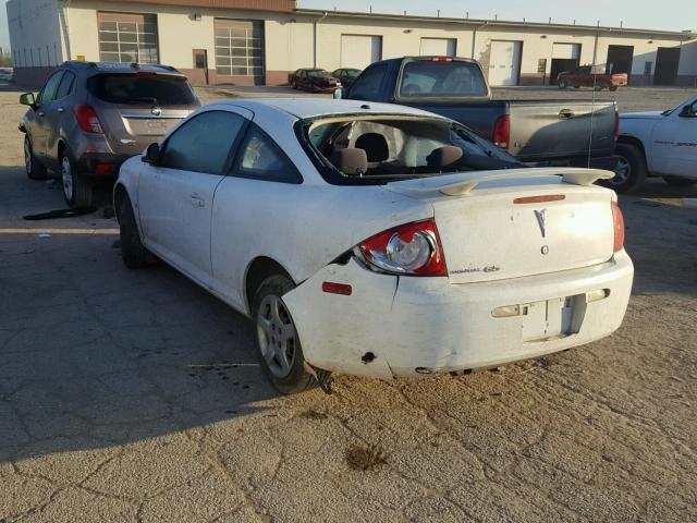 1G2AS18H697255744 - 2009 PONTIAC G5 WHITE photo 3