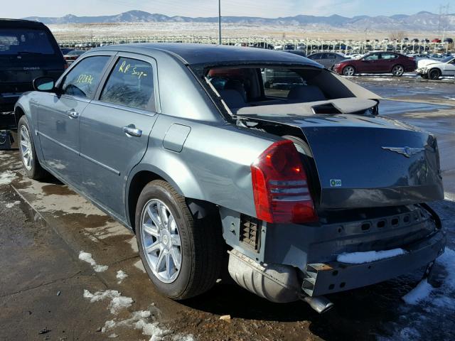 2C3JA63H25H101389 - 2005 CHRYSLER 300C BLUE photo 3