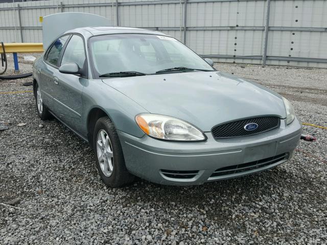 1FAFP56U67A199854 - 2007 FORD TAURUS SEL GREEN photo 1