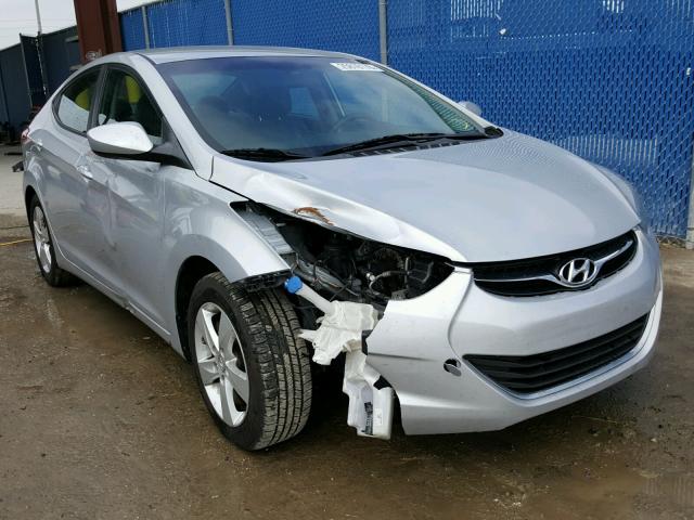 5NPDH4AE7BH040996 - 2011 HYUNDAI ELANTRA GL SILVER photo 1