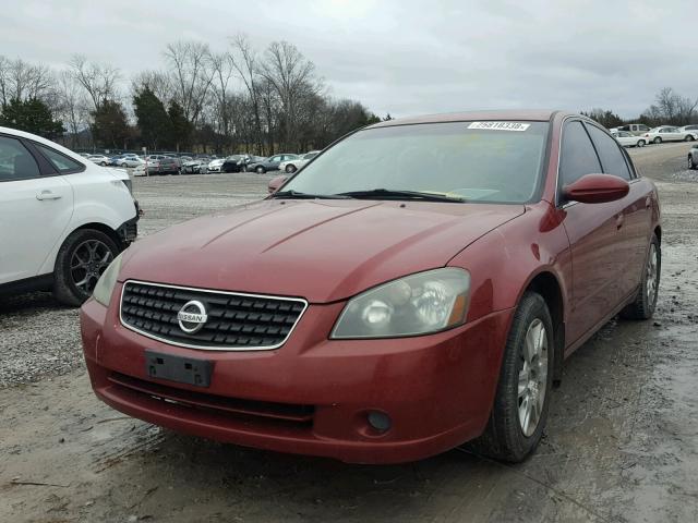 1N4AL11D86C259514 - 2006 NISSAN ALTIMA S MAROON photo 2