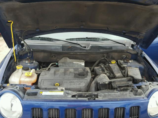 1J4NT4FBXAD530090 - 2010 JEEP COMPASS SP ლურჯი ფოტო 7