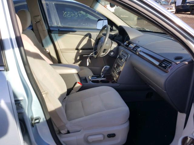 1FAHP24W98G141960 - 2008 FORD TAURUS SEL SILVER photo 5