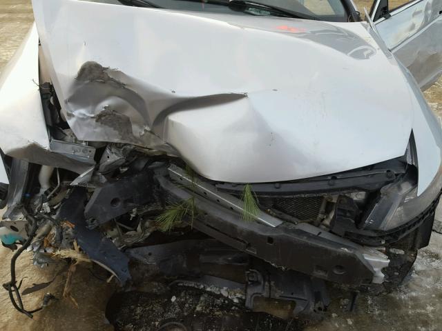 1HGCS11848A023886 - 2008 HONDA ACCORD EXL SILVER photo 7