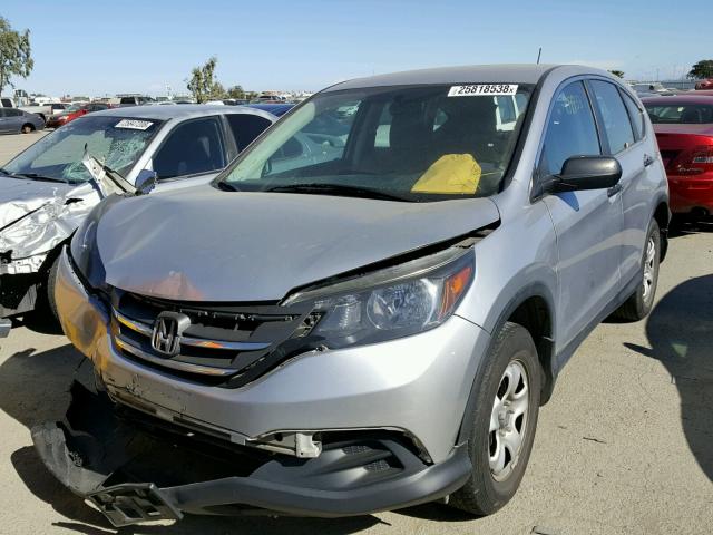 5J6RM3H30DL030738 - 2013 HONDA CR-V LX GRAY photo 2