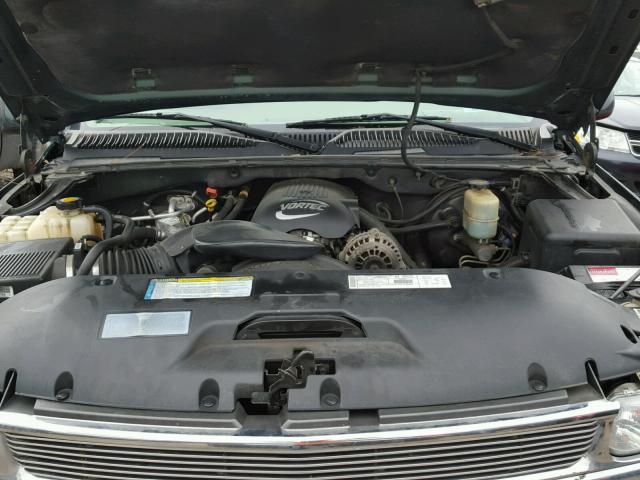 1GNEK13T11J153386 - 2001 CHEVROLET TAHOE K150 GREEN photo 7