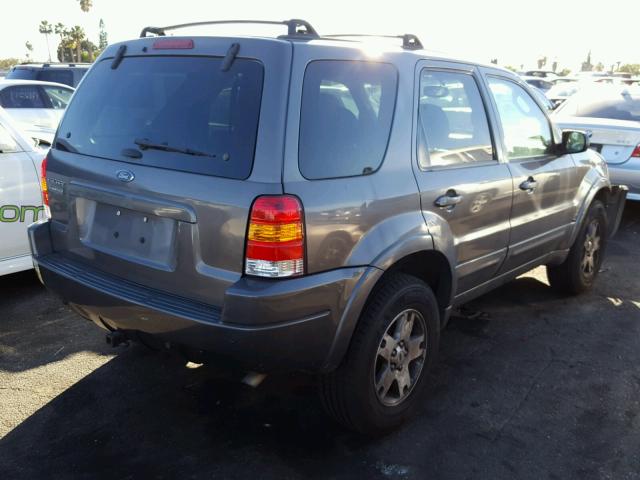 1FMCU04184KA25383 - 2004 FORD ESCAPE LIM GRAY photo 4