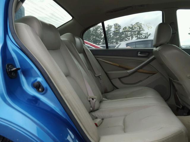 JNKCV51E73M306968 - 2003 INFINITI G35 BLUE photo 6