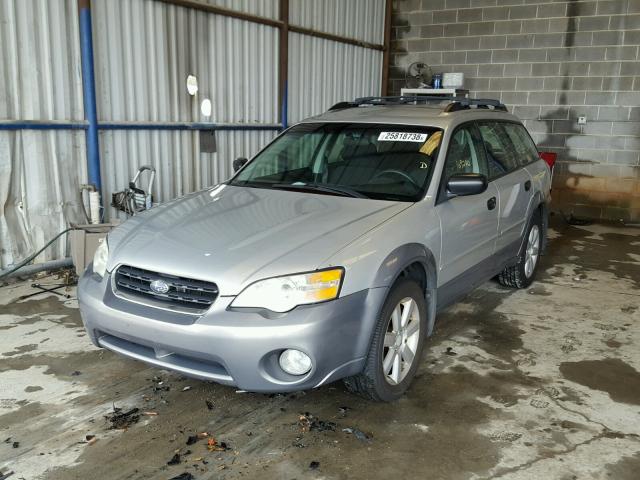 4S4BP61C076311768 - 2007 SUBARU LEGACY OUT TWO TONE photo 2