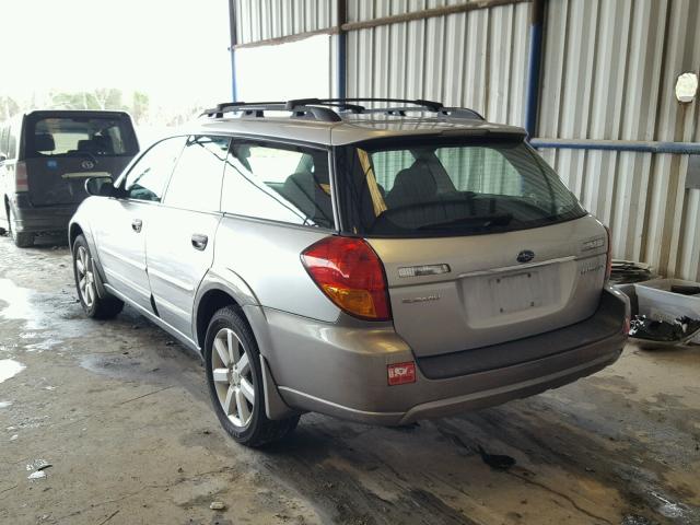 4S4BP61C076311768 - 2007 SUBARU LEGACY OUT TWO TONE photo 3