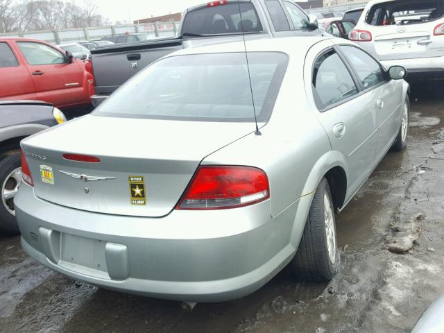 1C3EL46X75N678378 - 2005 CHRYSLER SEBRING GREEN photo 4