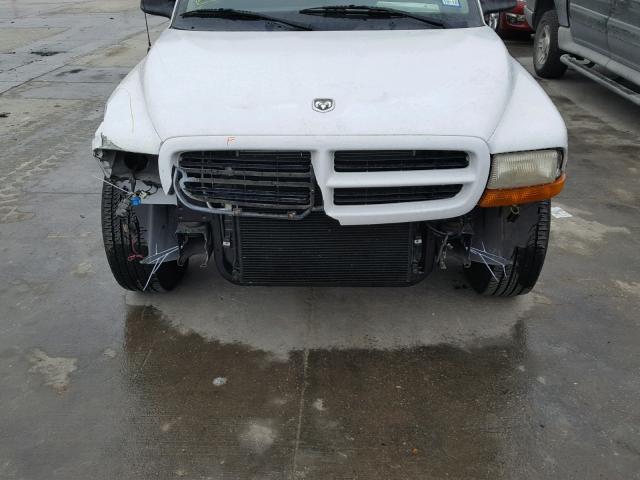 1D4HR38N93F620330 - 2003 DODGE DURANGO SP WHITE photo 9