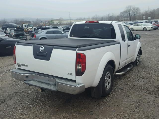 1N6BD06T29C410399 - 2009 NISSAN FRONTIER K WHITE photo 4