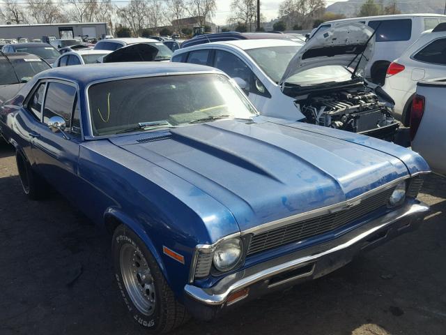 113279W426437 - 1969 CHEVROLET NOVA BLUE photo 1