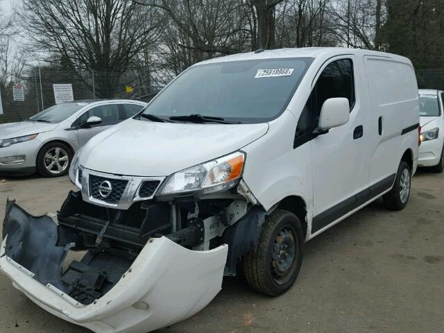 3N6CM0KN2EK695847 - 2014 NISSAN NV200 2.5S WHITE photo 2