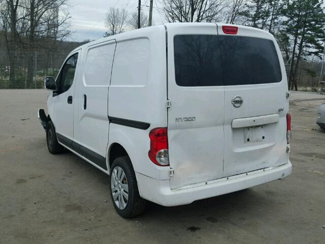 3N6CM0KN2EK695847 - 2014 NISSAN NV200 2.5S WHITE photo 3